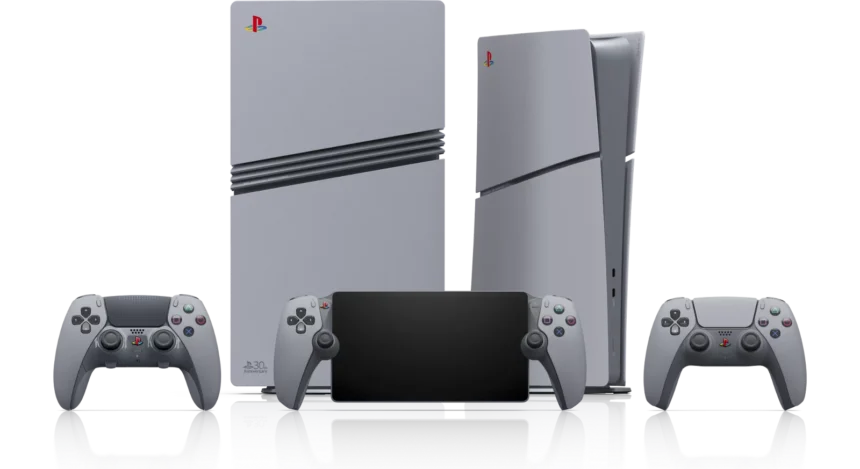 30-godišnjica Playstationa uz retro PS5 i PS5 Pro (Foto: Sony)