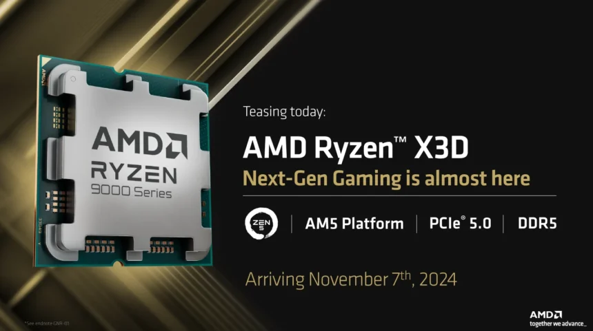 AMD X3D Procesor (Foto: AMD)