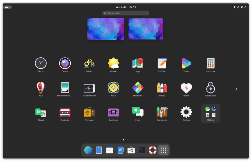 GNOME Linux desktop okruženje (Foto: GNOME)