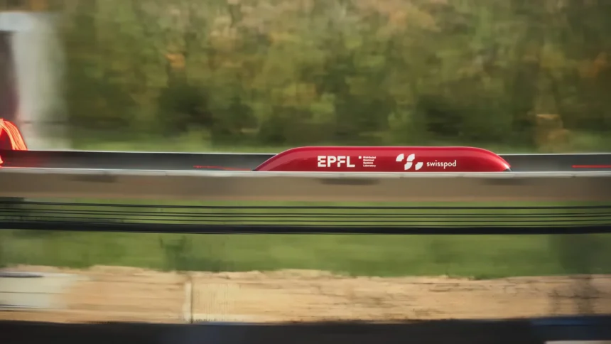 Hyperloop tehnologija (Foto: Swisspod)