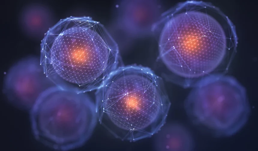 Ilustracija - AI modeli, biotehnologija i umjetna inteligencija