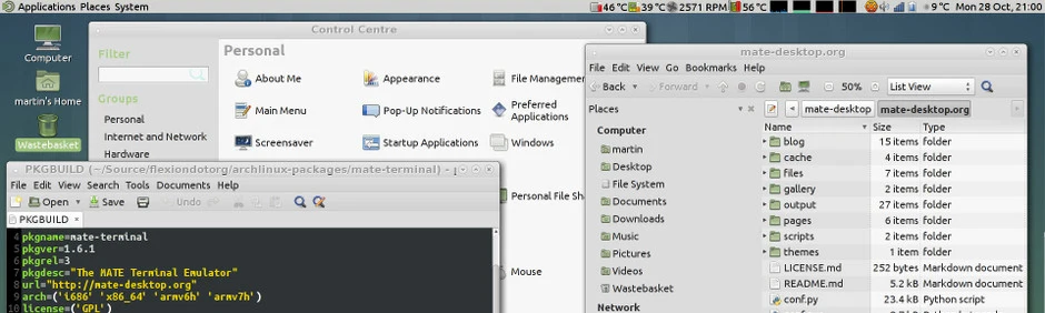 MATE Linux desktop okruženje (Foto: Mate Desktop)