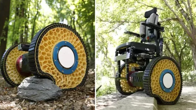 Morfirajući točak (Foto: Južnokorejski institut za mašinstvo i materijale)