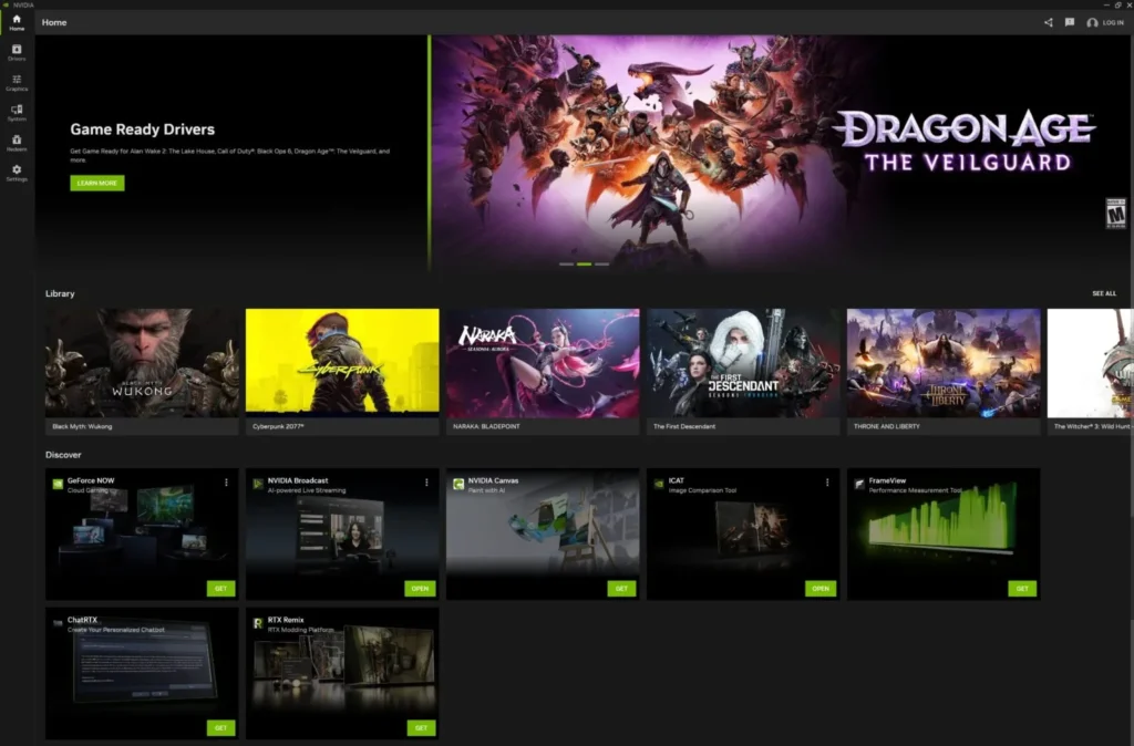 Nvidia App - Aplikacija za upravljanje nvidia karticama