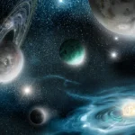 Ilustracija - Supernova i planete