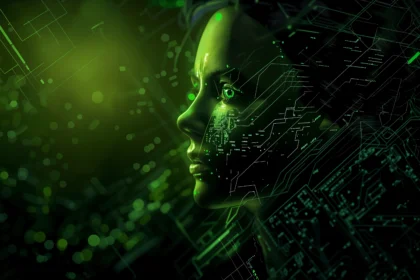 ilustracija, nvidia, ai, tehnologija, umjetna inteligencija, vjestacka inteligencija, biznis