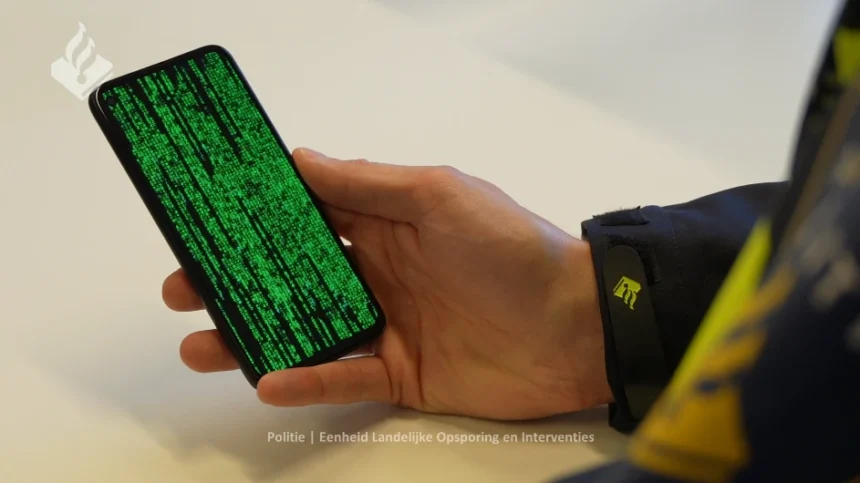 razbijanje aplikacije Matrix, politie, nizozmeska, enkripcija