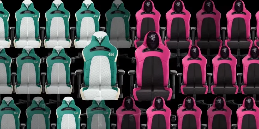 razer, squid game, kolekcija, netflix