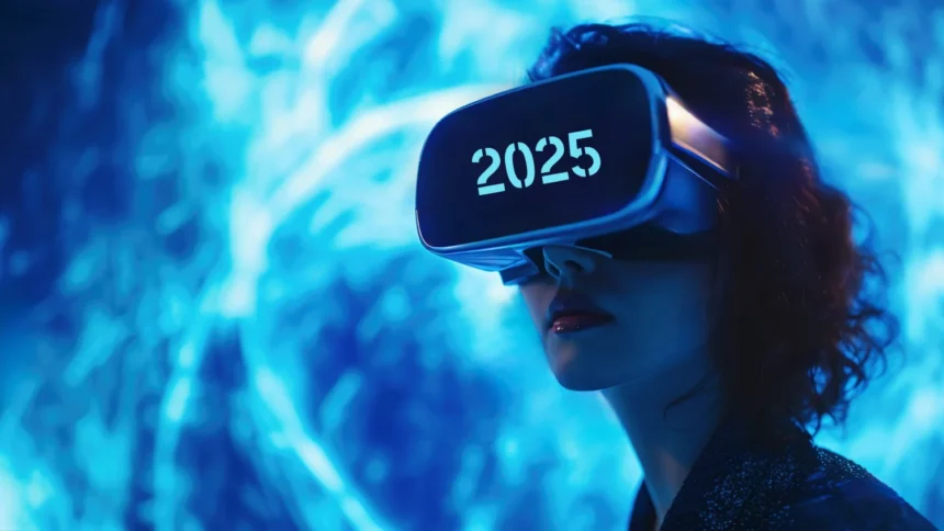 djevojka, vr naočale, vr tehnologija, tehnologija, trendovi 2025