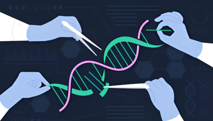 Ilustracija - Genetski inženjering i CRISPR