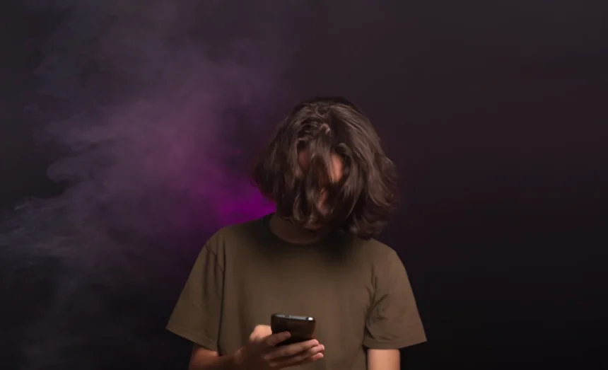 Pametni telefon u ruci osobe iz Generacije Z i osjećaj telenofobije