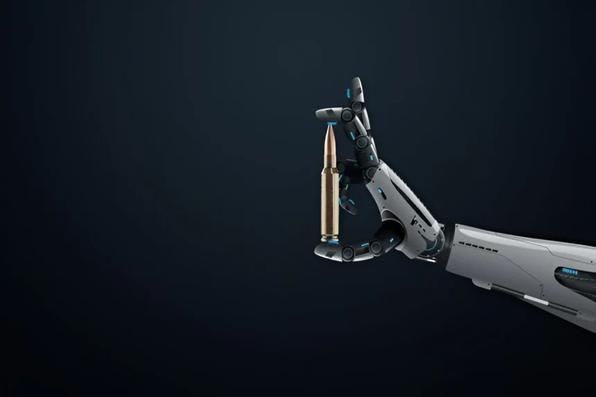 Veliki metak u rukama robota razvijenog uz pomoć vještačke inteligencije