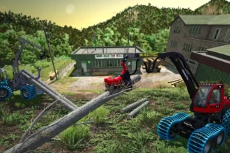 Screenshot popularne video igre Farming Simulator 25
