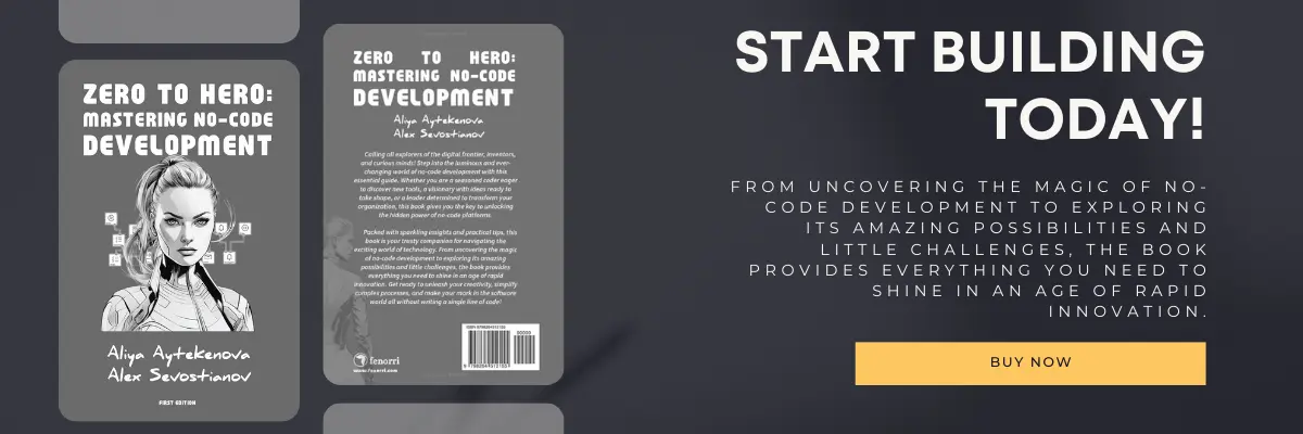 Zero to Hero: Mastering No-Code Development Book