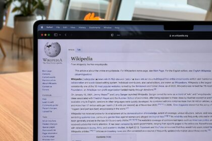 wikipedia, slika zaslona